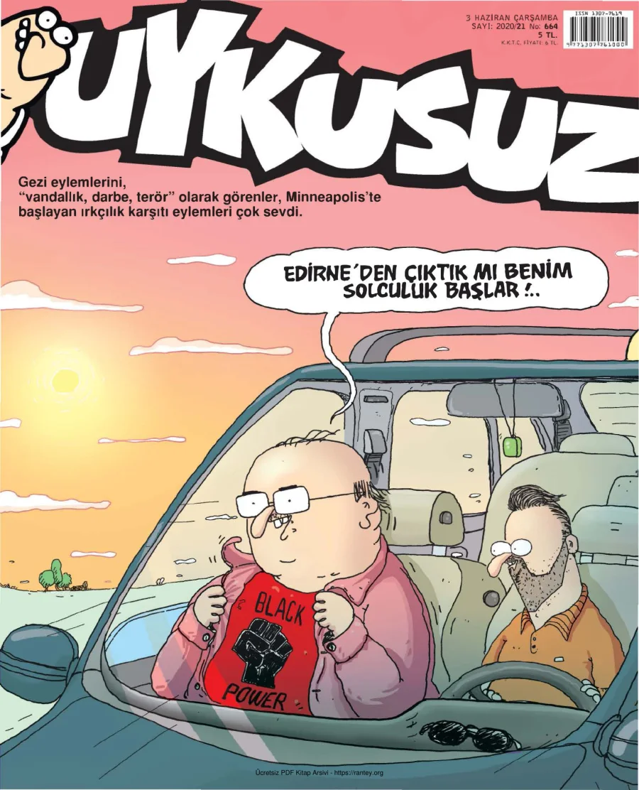 Uykusuz 2020 Sayı 664 kapak görseli
