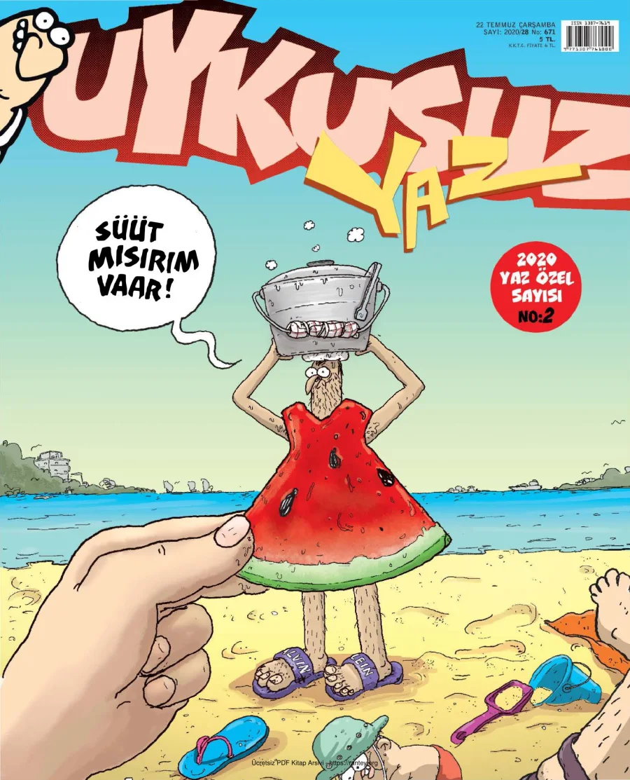 Uykusuz 2020 Sayı 671 kapak görseli