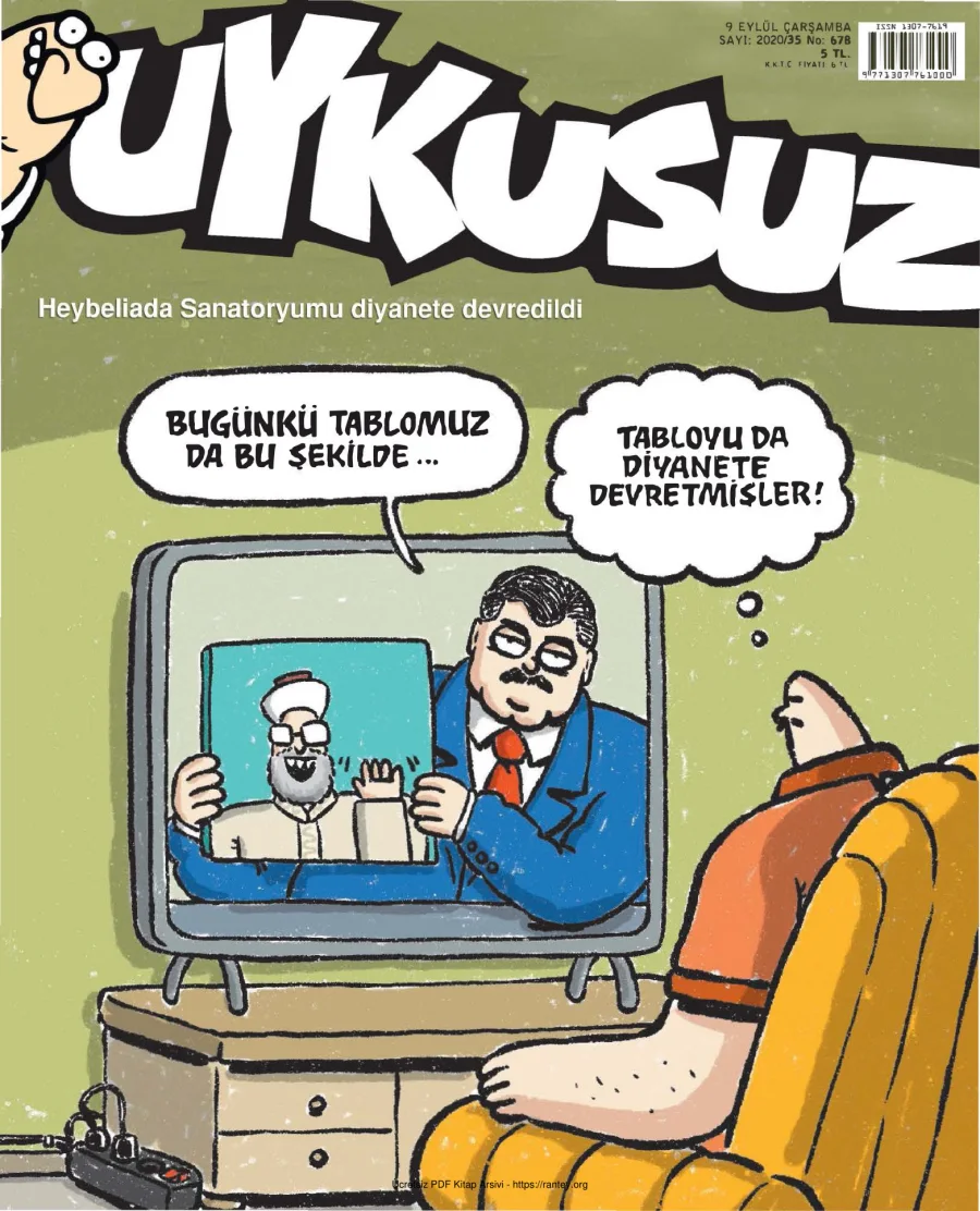 Uykusuz 2020 Sayı 678 kapak görseli