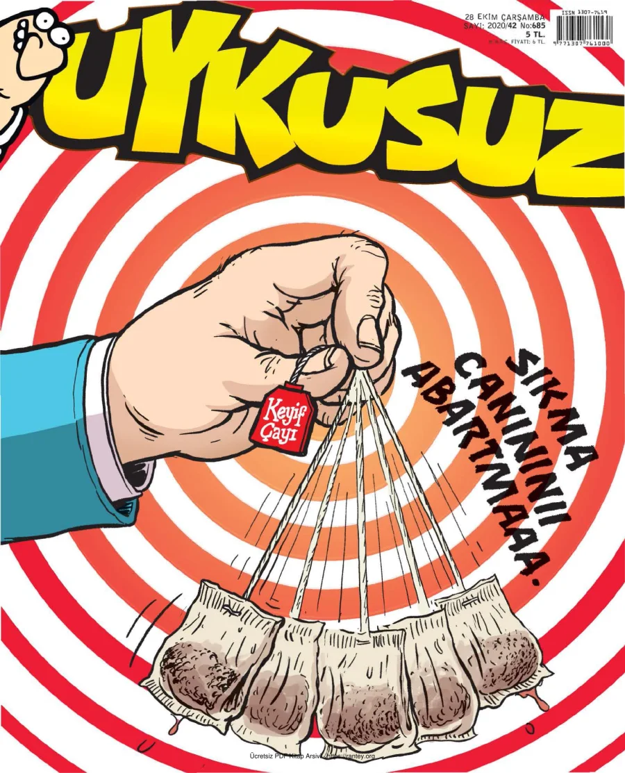 Uykusuz 2020 Sayı 685 kapak görseli