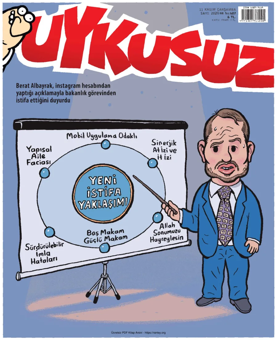 Uykusuz 2020 Sayı 687 kapak görseli