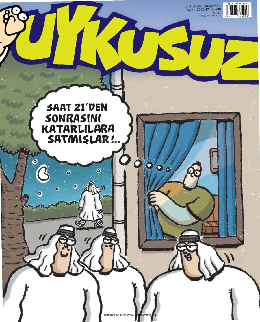 Uykusuz 2020 Sayı 690 kapak görseli