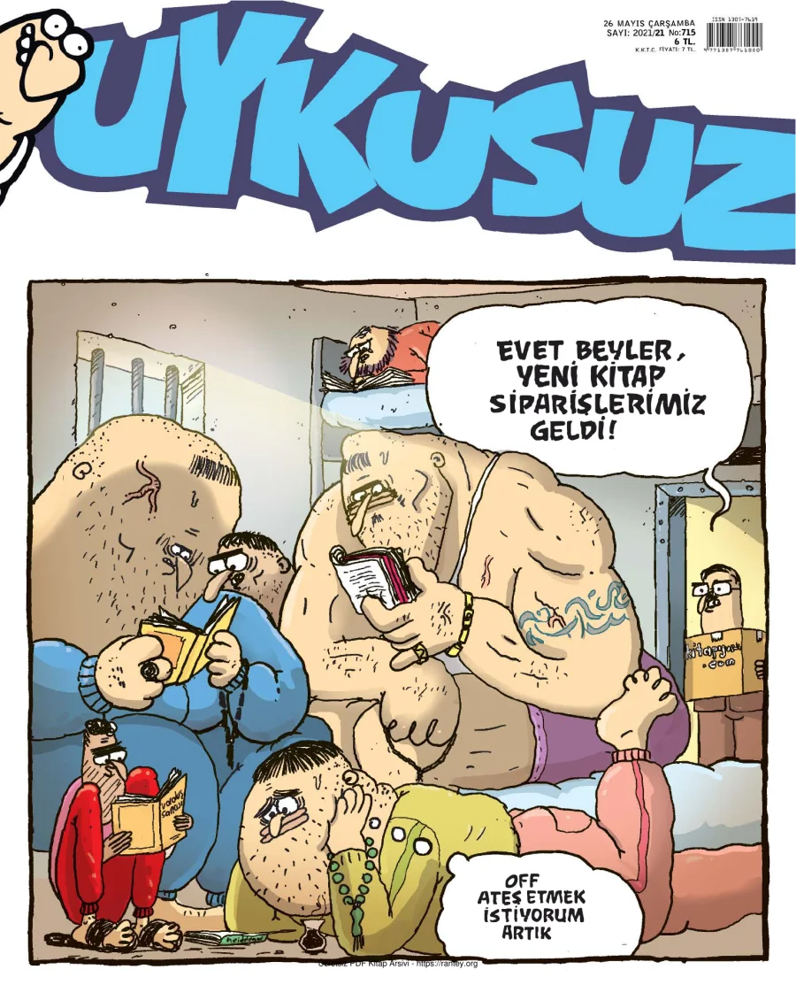 Uykusuz 2021 Sayı 715 kapak görseli