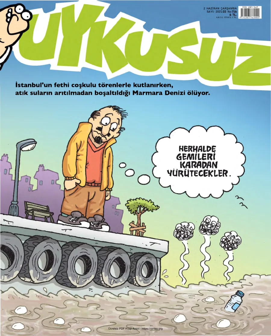 Uykusuz 2021 Sayı 716 kapak görseli