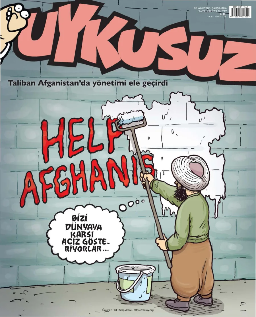 Uykusuz 2021 Sayı 727 kapak görseli
