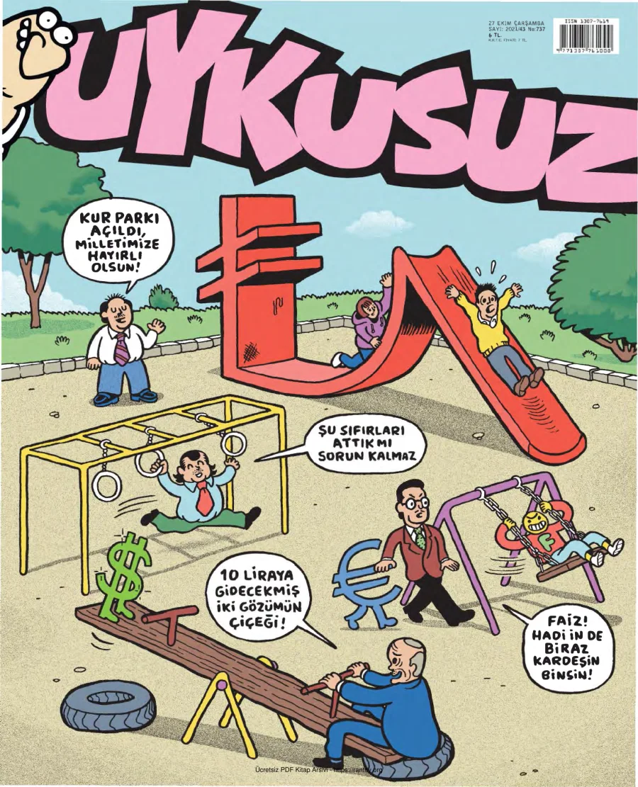 Uykusuz 2021 Sayı 737 kapak görseli