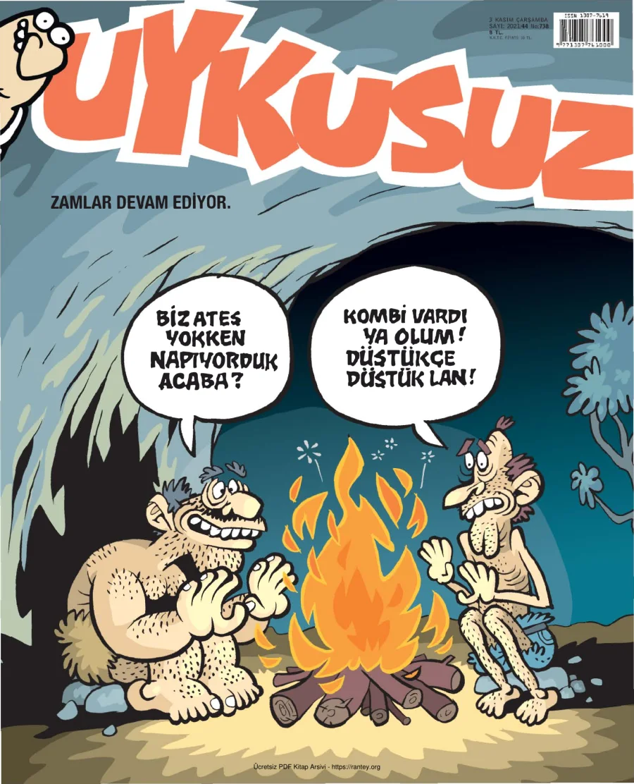 Uykusuz 2021 Sayı 738 kapak görseli