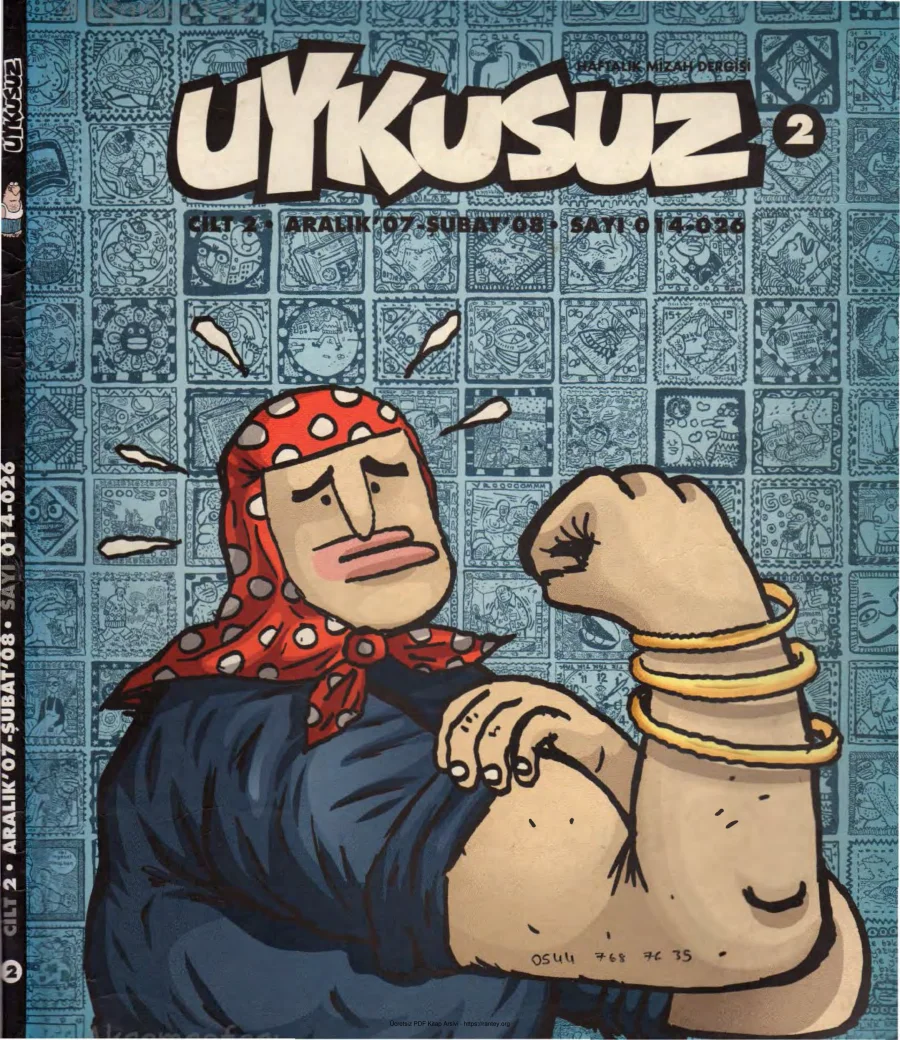 Uykusuz Cilt 02 Sayı 014 026 2007 kapak görseli