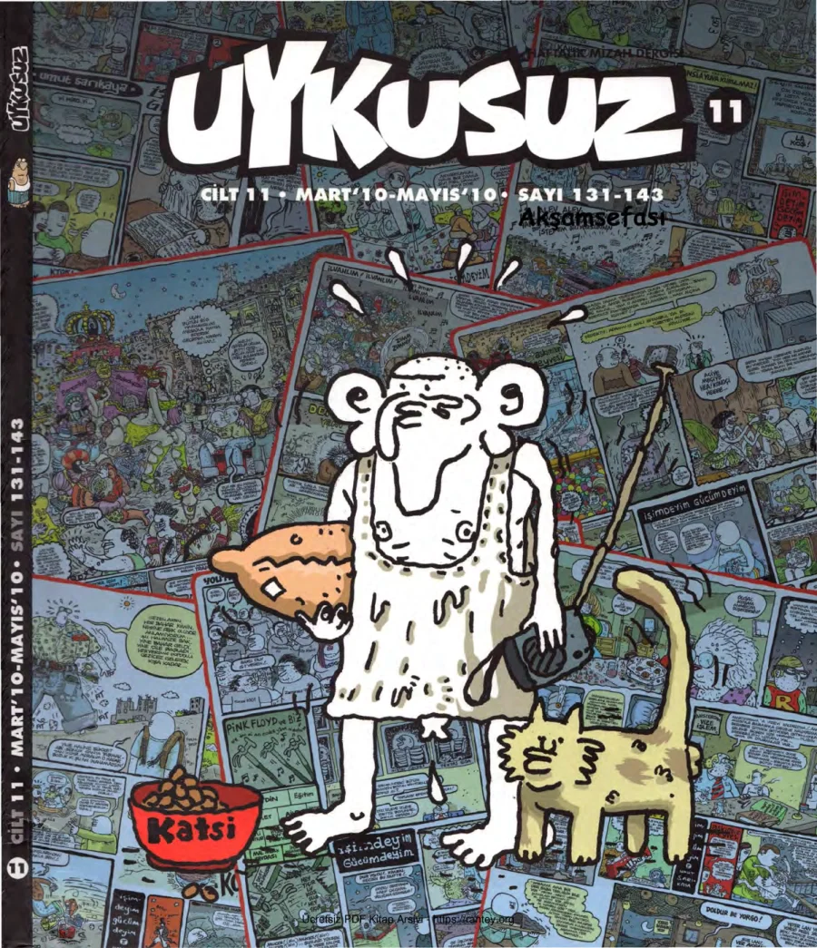Uykusuz Cilt 11 Sayı 131 143 2010 kapak görseli