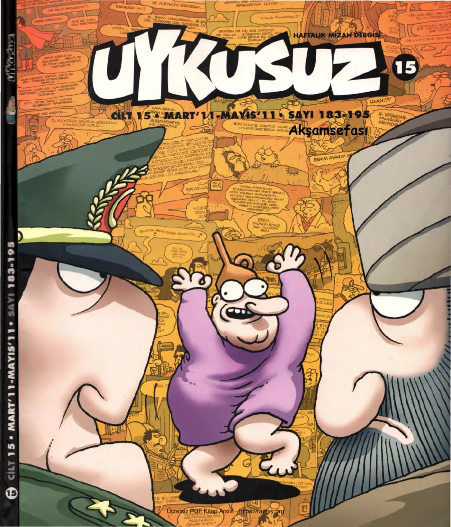 Uykusuz Cilt 15 Sayı 183 195 2011 kapak görseli
