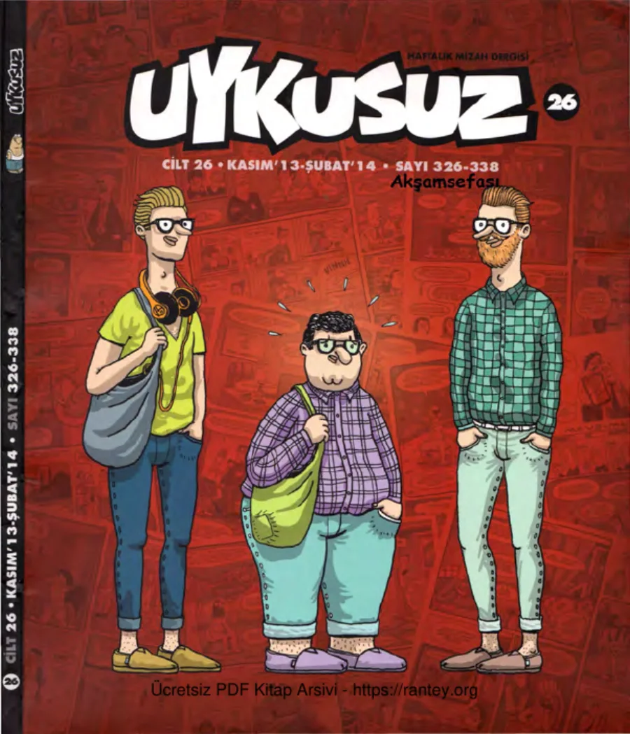 Uykusuz Cilt 26 Sayı 326 338 2013 kapak görseli
