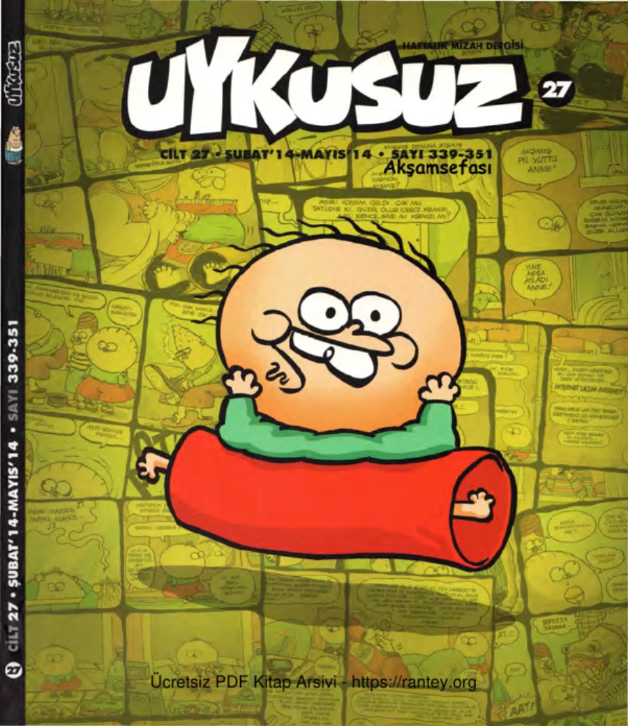Uykusuz Cilt 27 Sayı 339 351 2014 kapak görseli