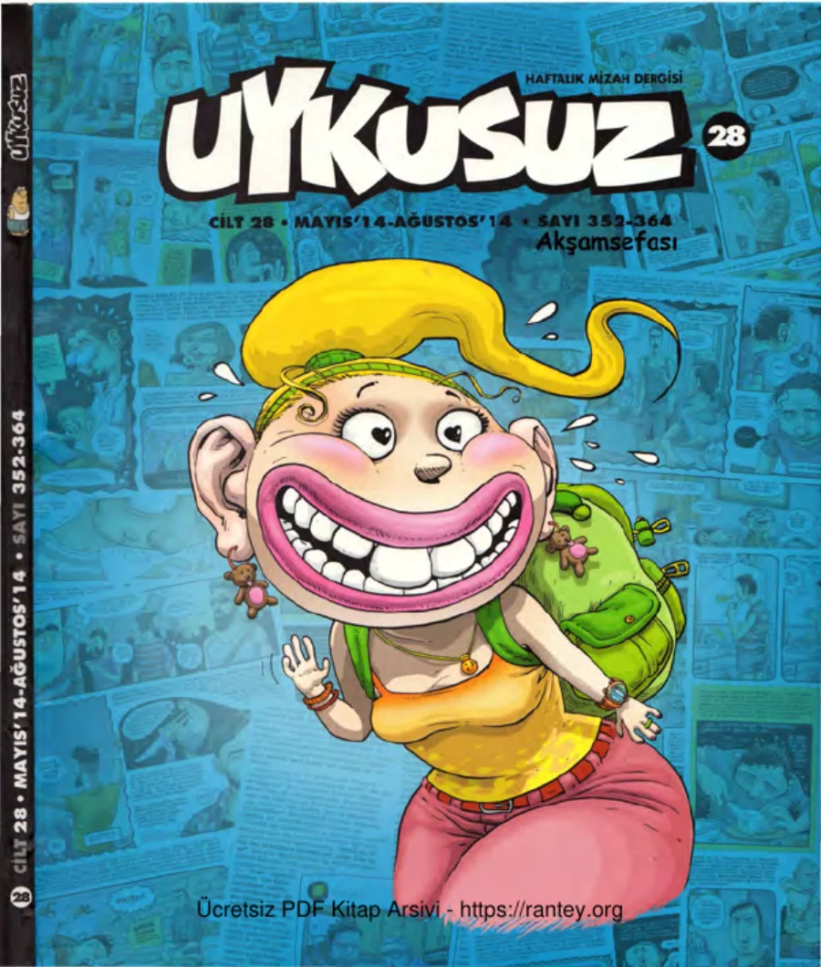 Uykusuz Cilt 28 Sayı 352 364 2014 kapak görseli
