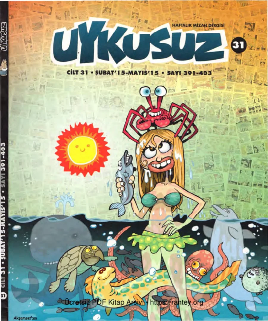 Uykusuz Cilt 31 Sayı 391 403 2015 kapak görseli