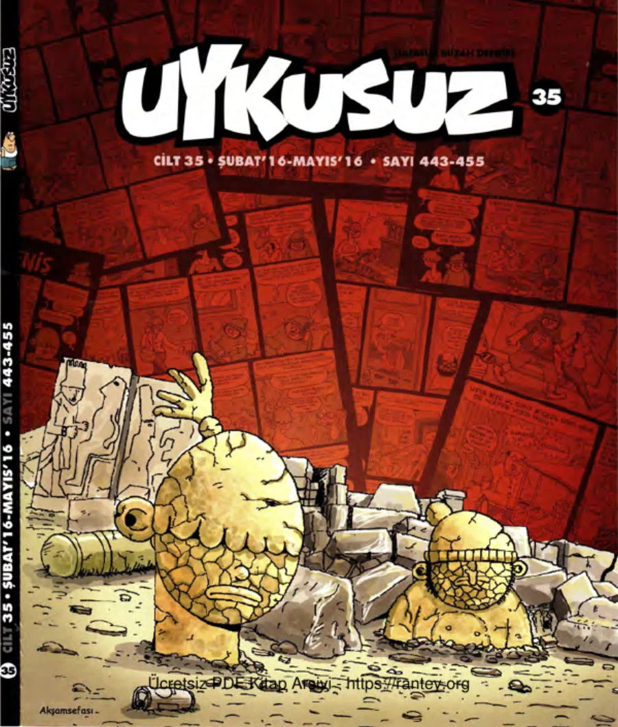 Uykusuz Cilt 35 Sayı 443 455 2016 kapak görseli