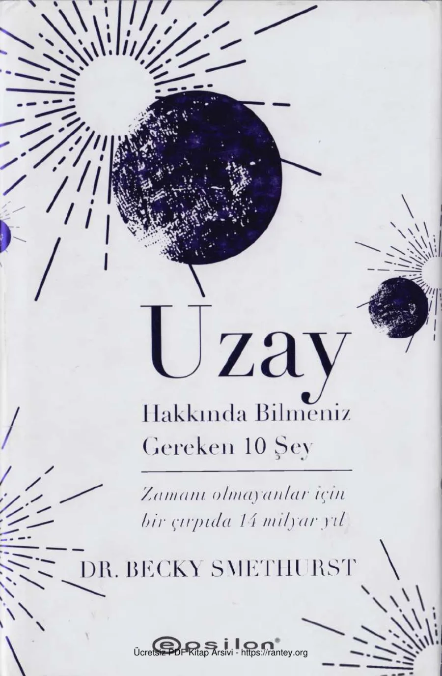 Uzay Hakkında Bilmeniz Gereken 10 Şey Epsilon Yayınları kapak görseli