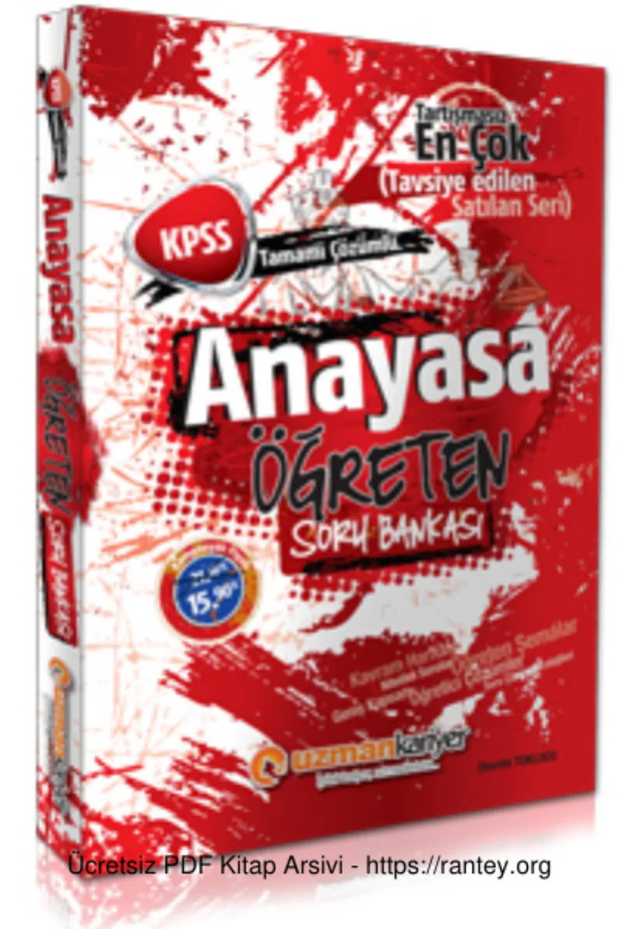 Uzman Kariyer Anayasa Öğreten Soru Bankası kapak görseli