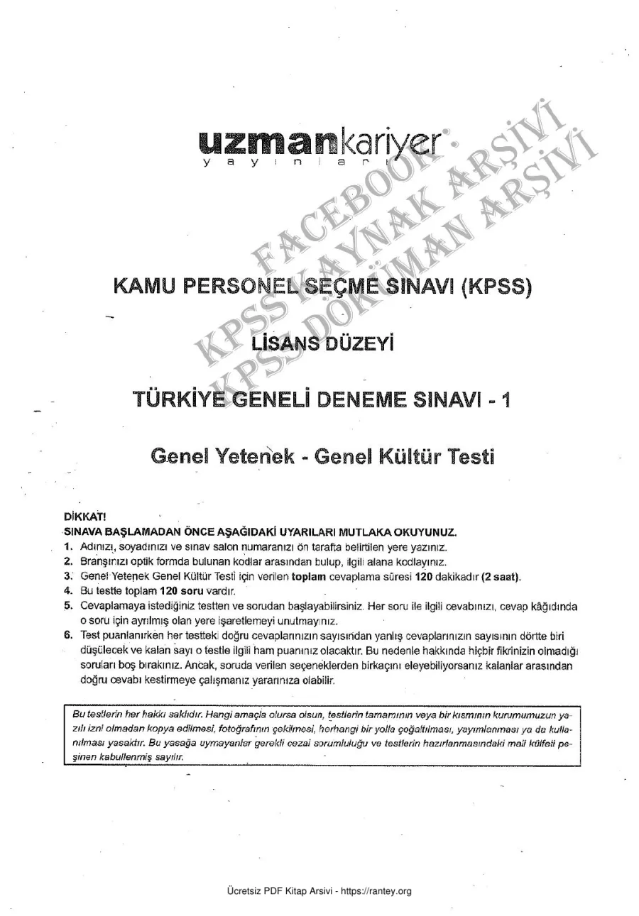 Uzmankariyer 2014 Tg 1 GyGk kapak görseli