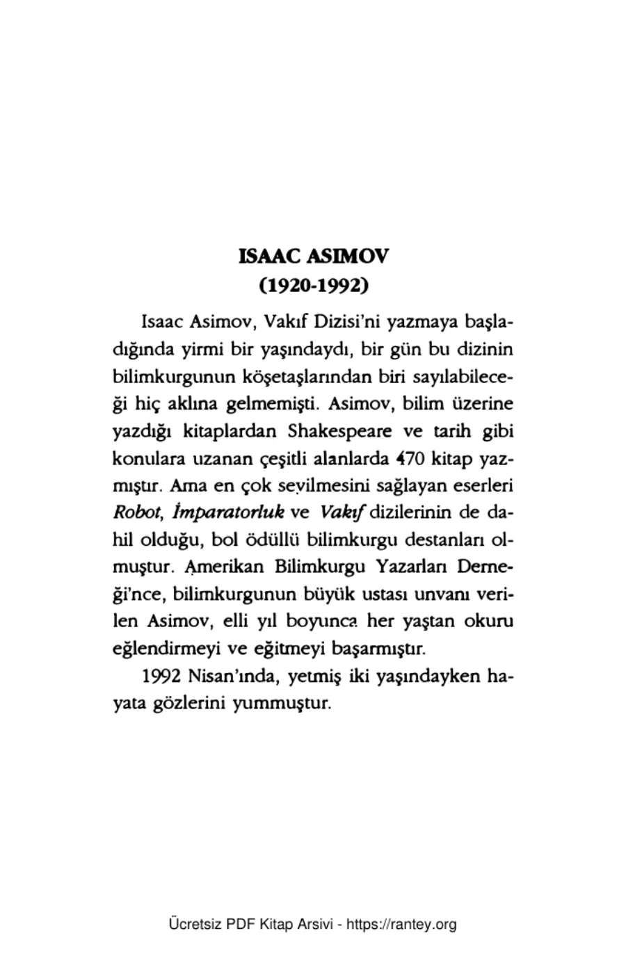 Vakıf İleri kapak görseli