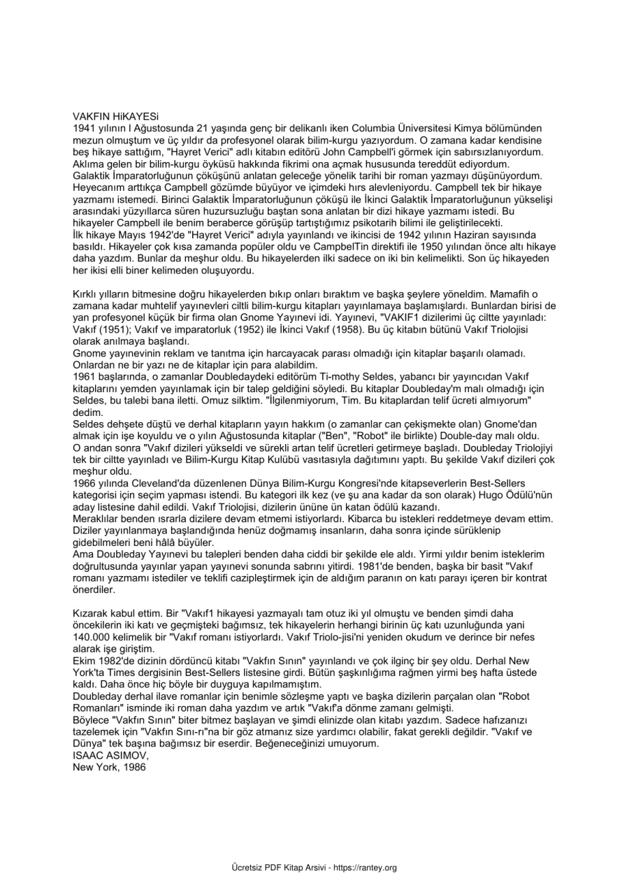 Vakıf Vakıf ve Dünya kapak görseli