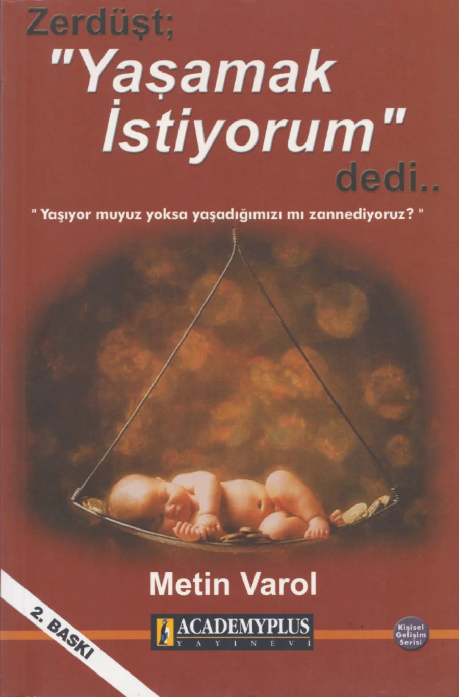 Varol Zerdüşt Yaşamak İstiyorum Dedi Academyplus Yayınları kapak görseli