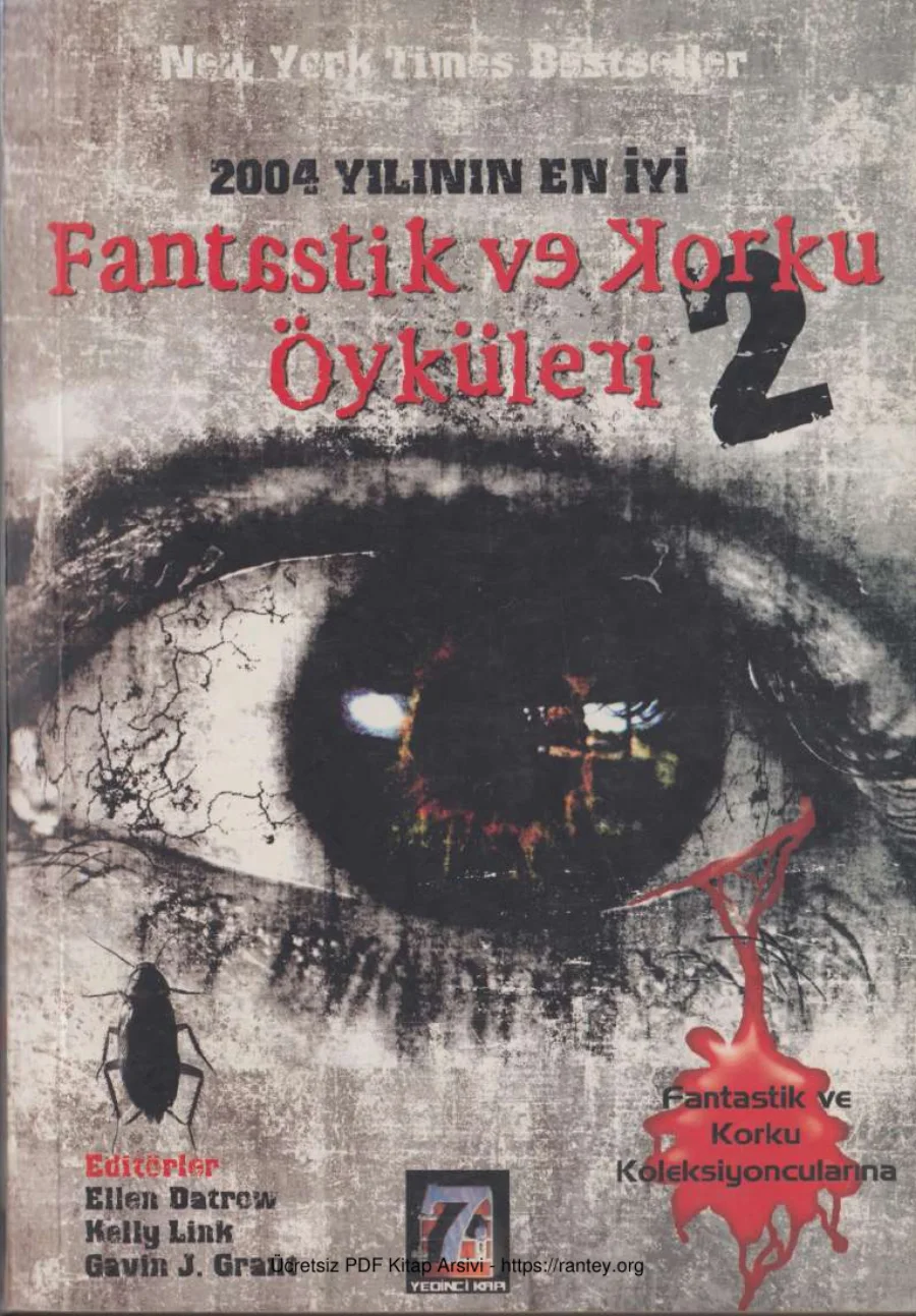 2004 Yılının En İyi Fantastik ve Korku Öyküleri II Yedinci kapak görseli