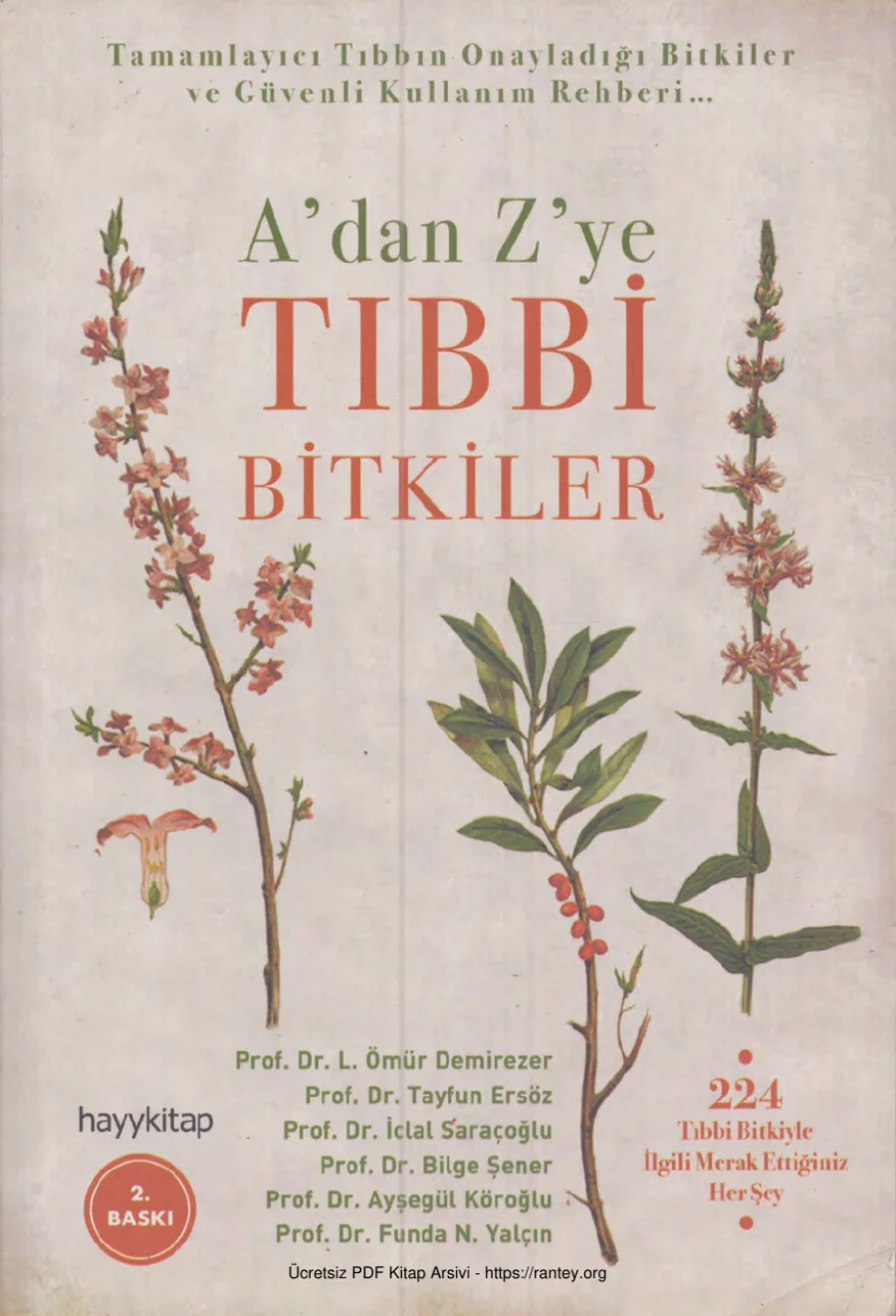 vd Adan Zye Tıbbi Bitkiler Hayy Kitap kapak görseli