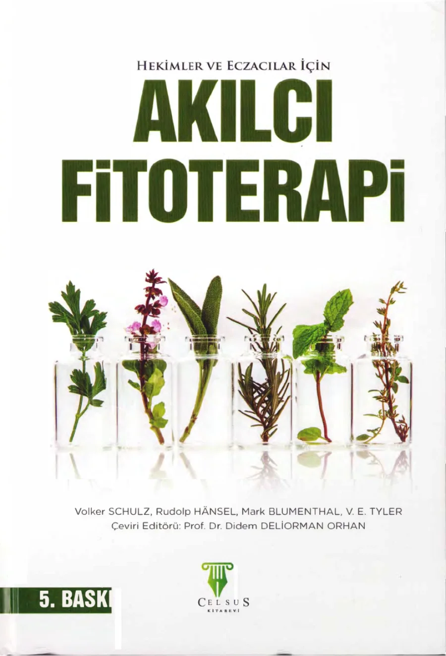 Akılcı Fitoterapi Celsus Yayınları kapak görseli