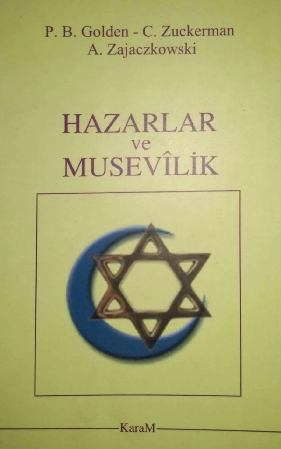 Hazarlar ve Musevilik KaraM Yayınları kapak görseli