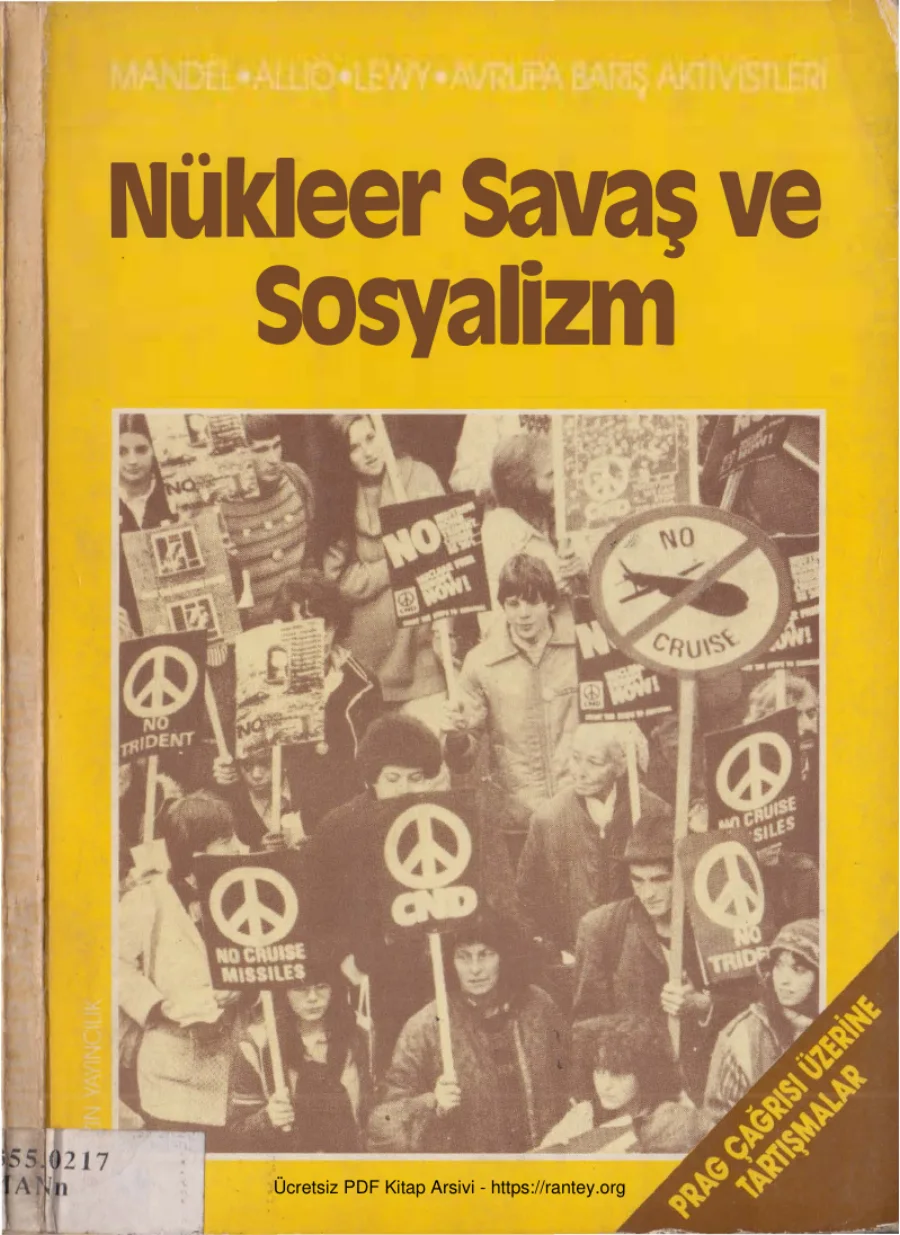 vd Nükleer Savaş ve Sosyalizm Yazın Yayınları kapak görseli