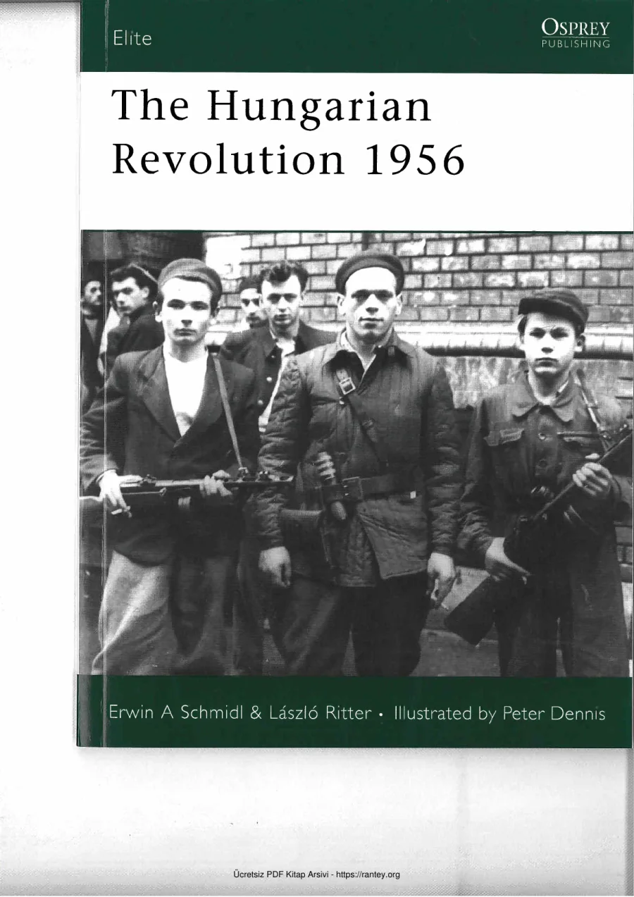 The Hungarian Revolution 1956 Osprey Publishing kapak görseli