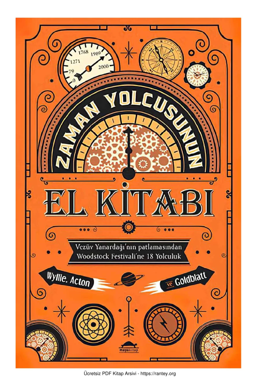 Zaman Yolcusunun El Kitabı kapak görseli