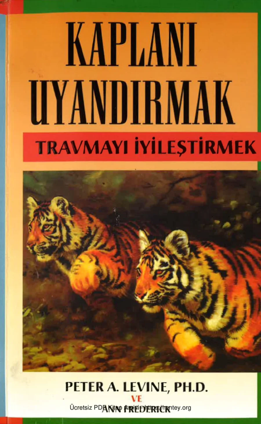 ve Ann Frederick Kaplanı Uyandırmak Travmayı İyileştirmek CS kapak görseli