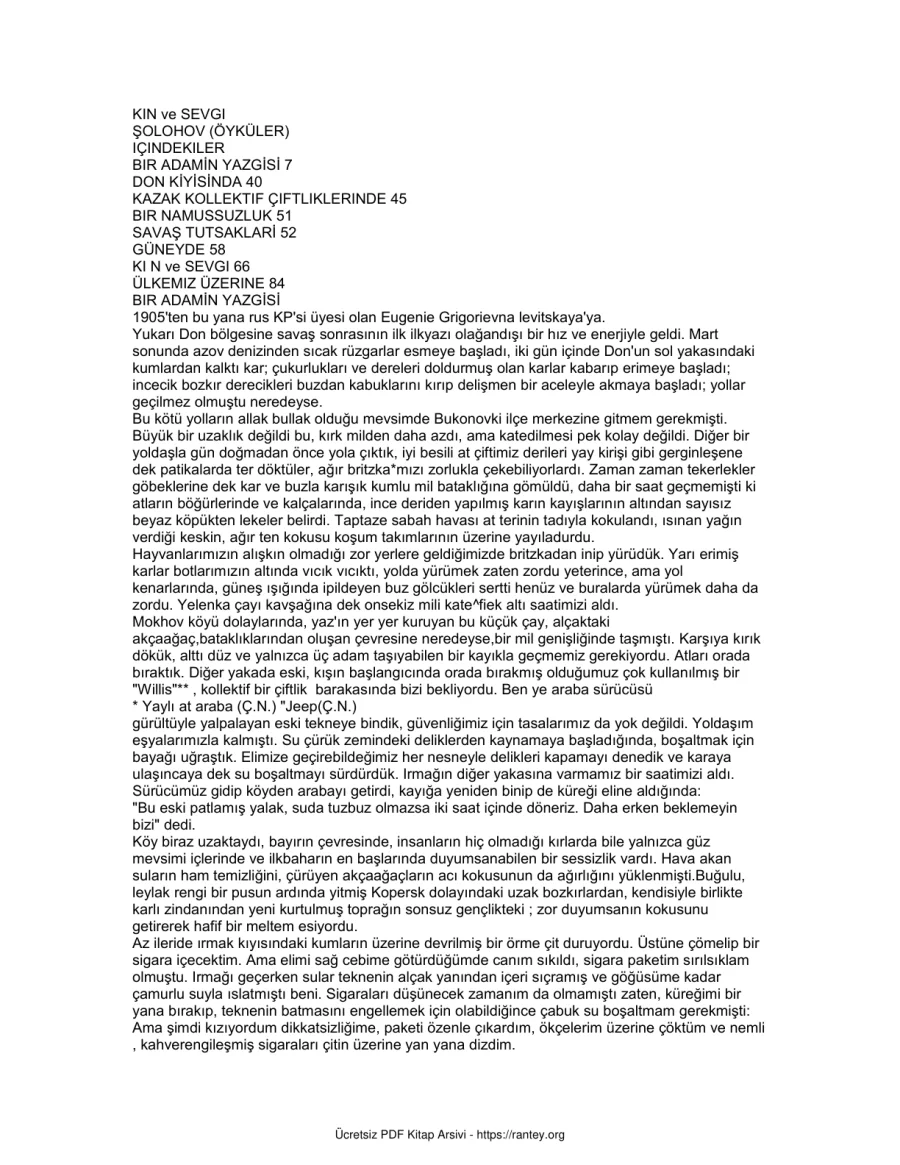 ve Sevgi kapak görseli
