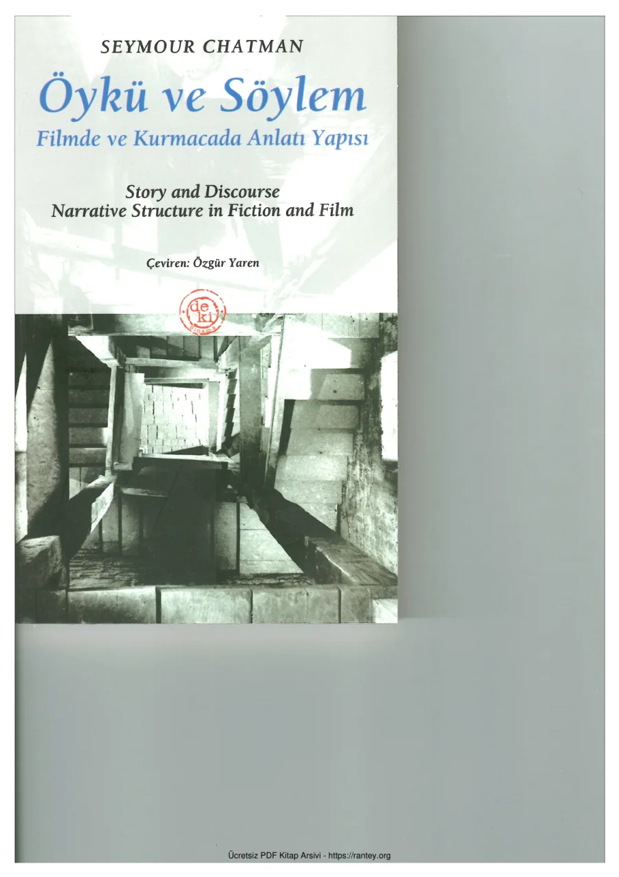 ve Söylem Filmde ve Kurmacada Anlatı Yapısı De Ki Yayınları kapak görseli