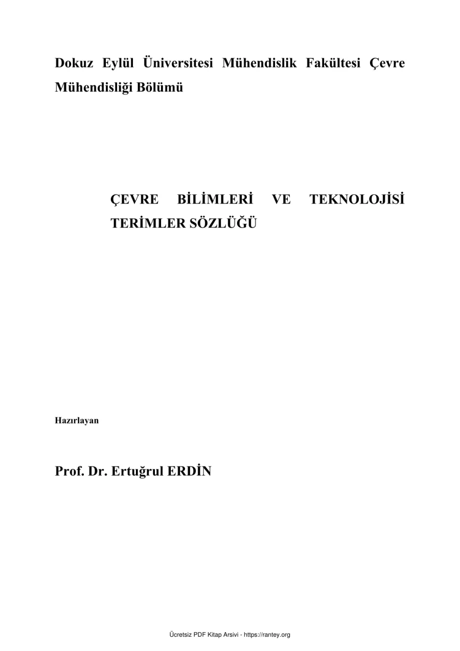 ve Teknolojisi Terimler Sozlugu kapak görseli