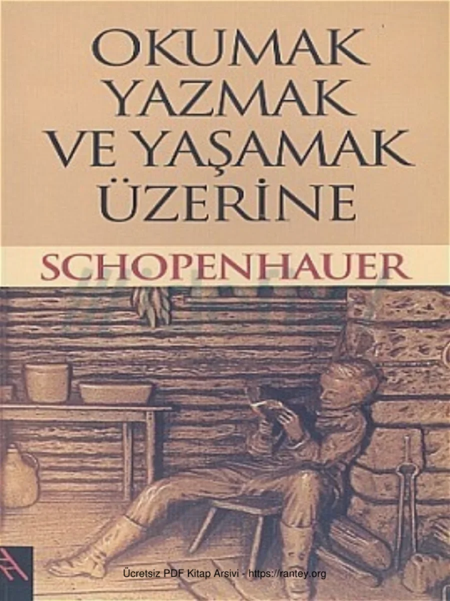 ve Yaşamak Üzerine Arthur Schopenhauer PDFDrive kapak görseli