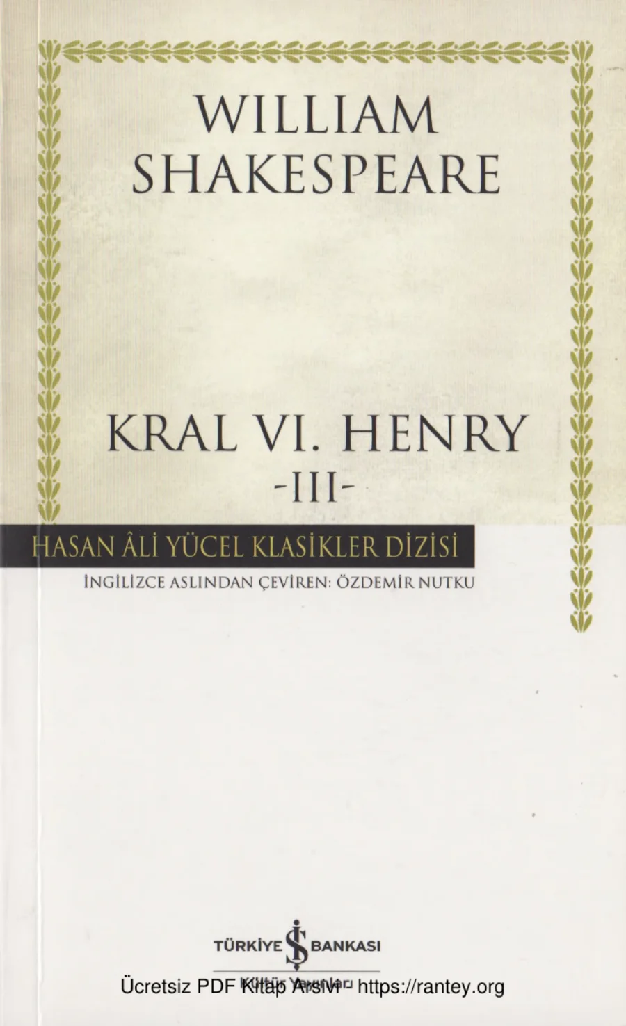 VI Henry 3 Cilt kapak görseli