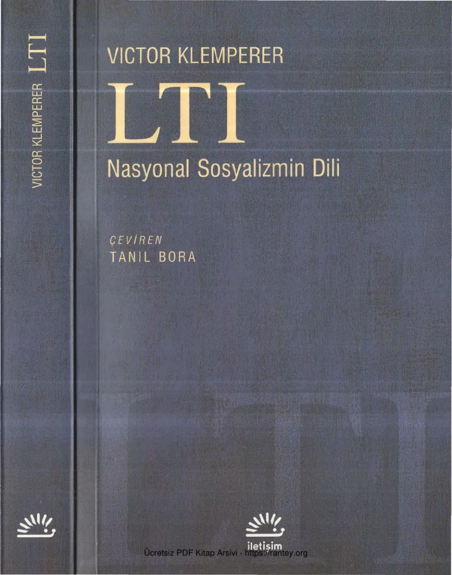 Victor Klemperer LTI Nasyonal Sosyalizmin Dili kapak görseli