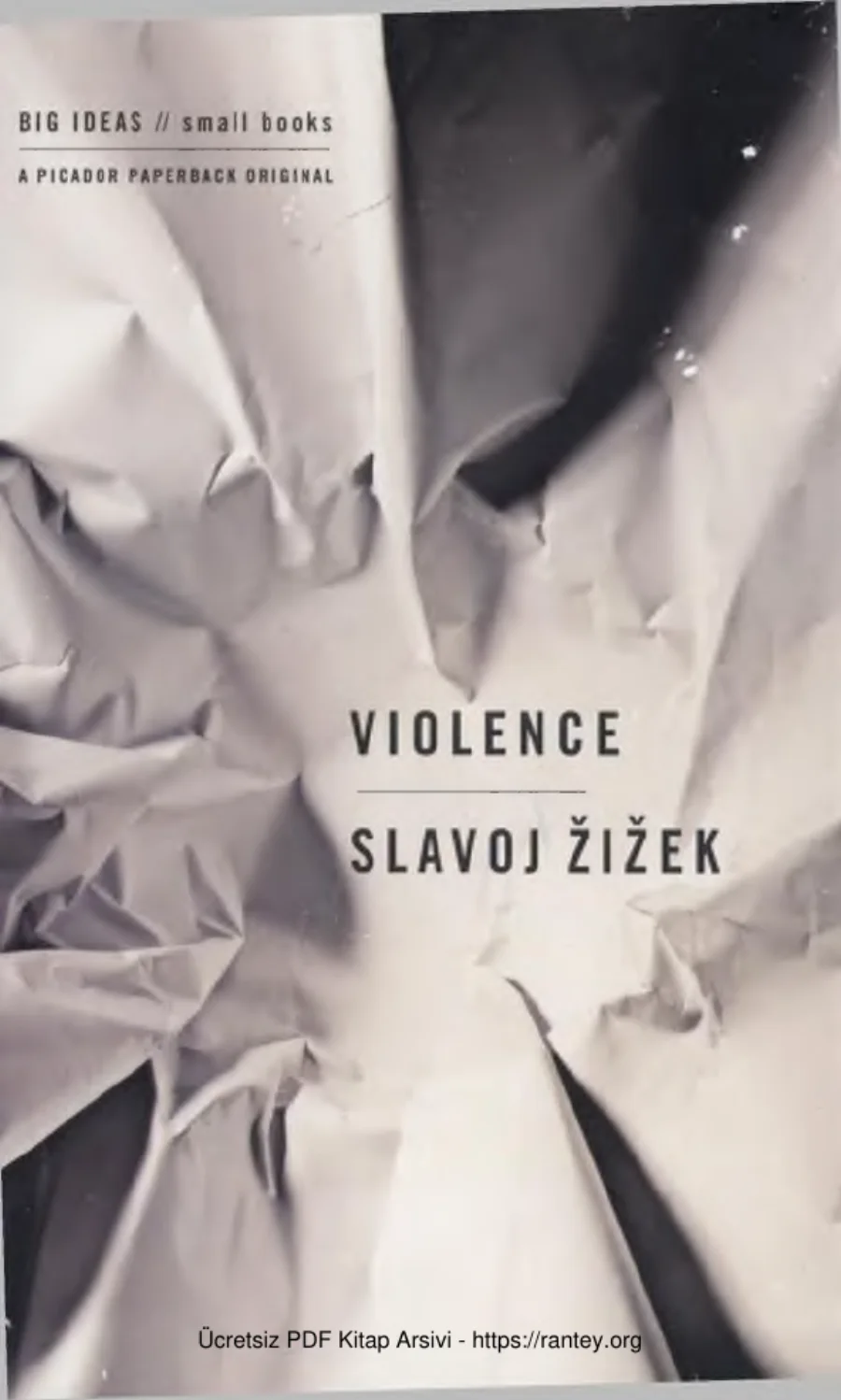Violence Picador Press kapak görseli