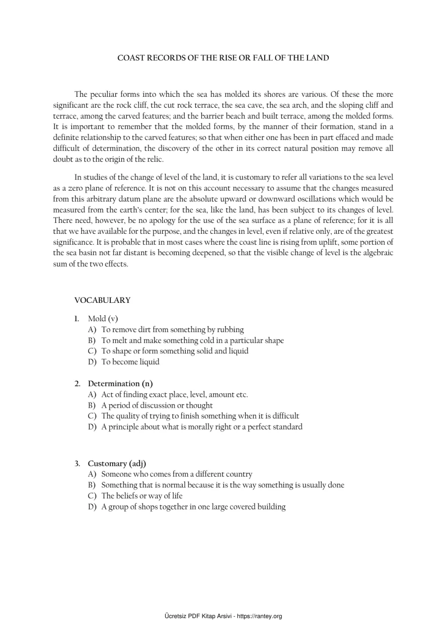 VOCABULARY TRANSLATIN AND READING SUBJECT 3 kapak görseli