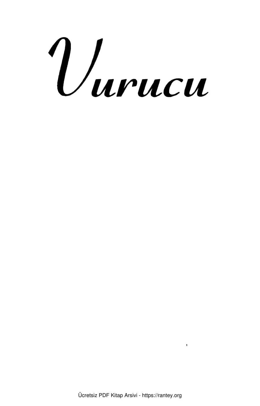 Vurucu 2023 kapak görseli