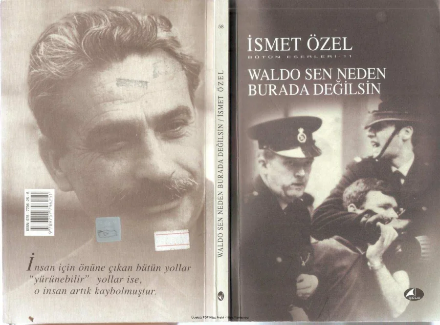 Waldo Sen Neden Burada Değilsin resim e kitap kapak görseli