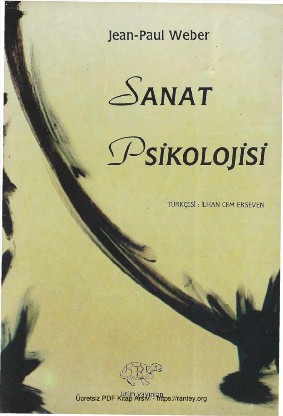 Weber Sanat Psikolojisi Ürün Yayınları kapak görseli