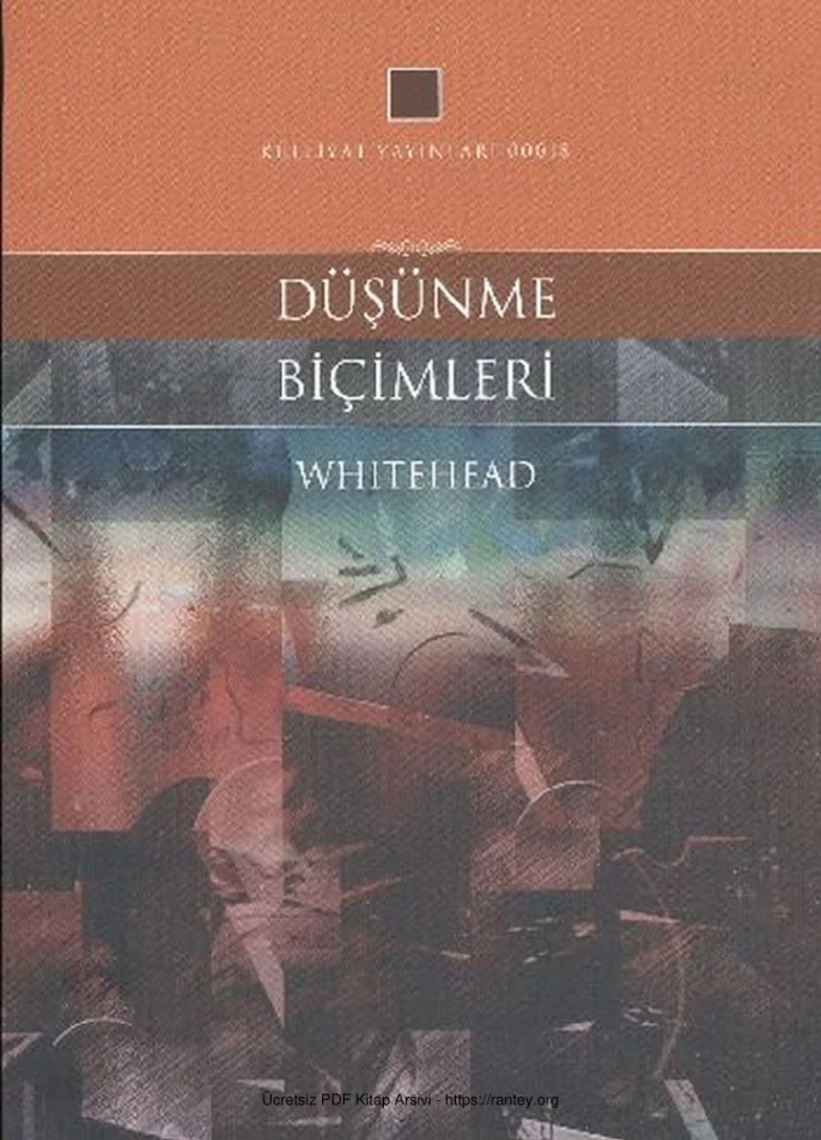 Whitehead Düşünme Biçimleri kapak görseli