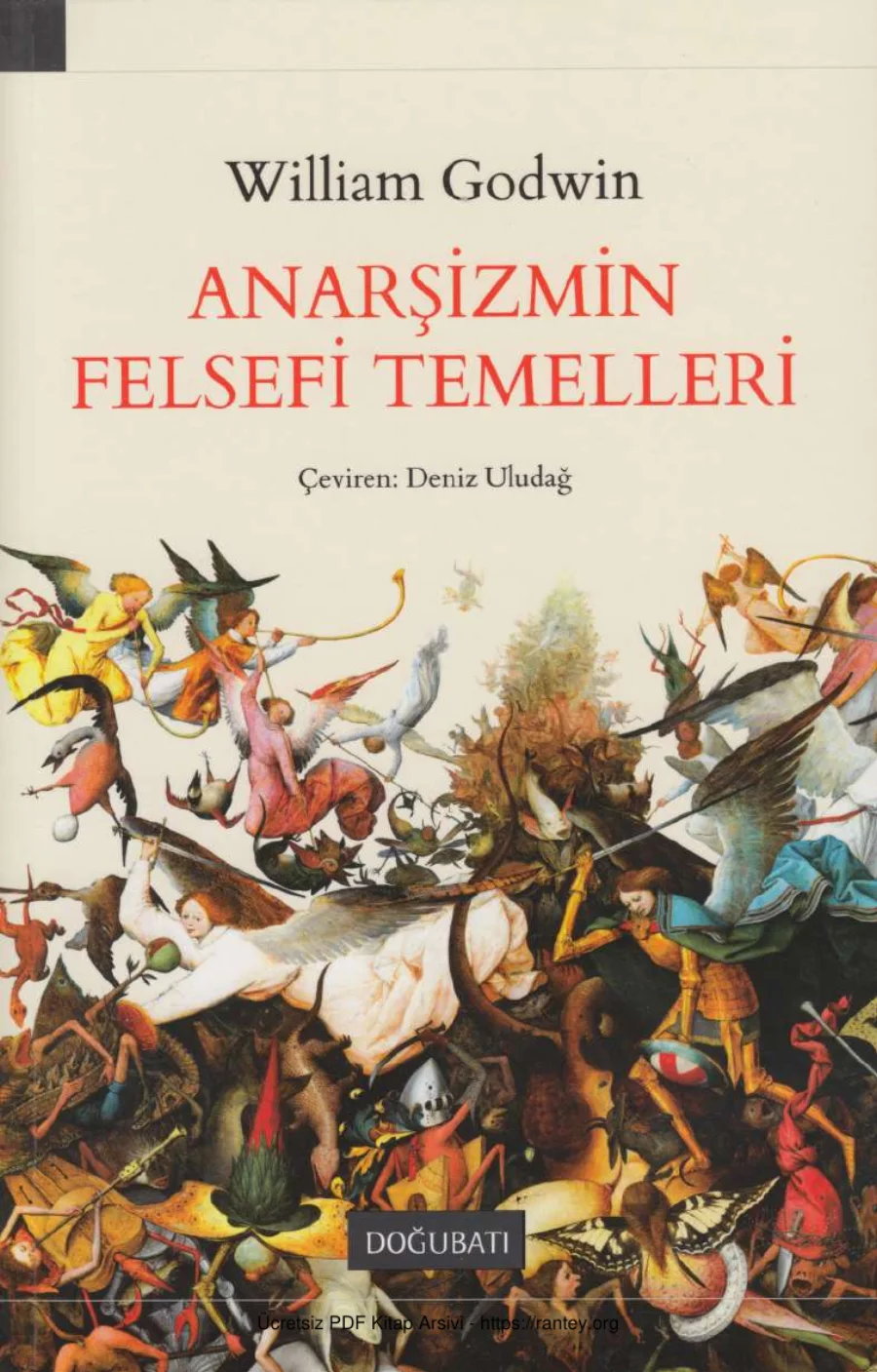 William Godwin Anarşizmin Felsefi Temelleri kapak görseli