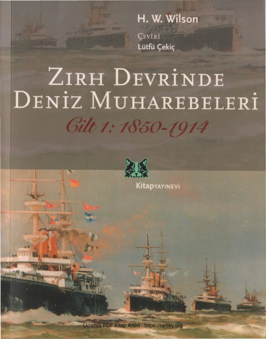 Zırh Devrinde Deniz Muharebeleri 1850-1914 Cilt 1 kapak görseli