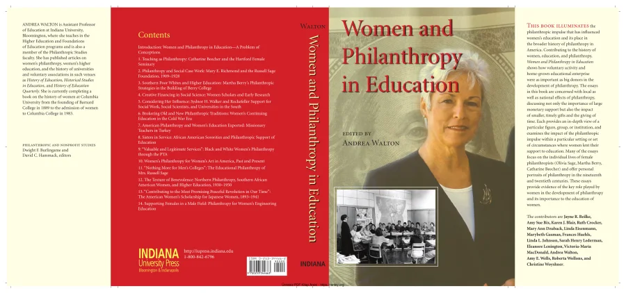 Women and Philanthropy in Education kapak görseli