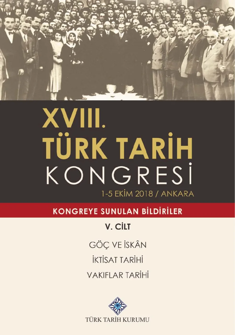 XVIII Türk Tarih Kongresi Cilt V kapak görseli