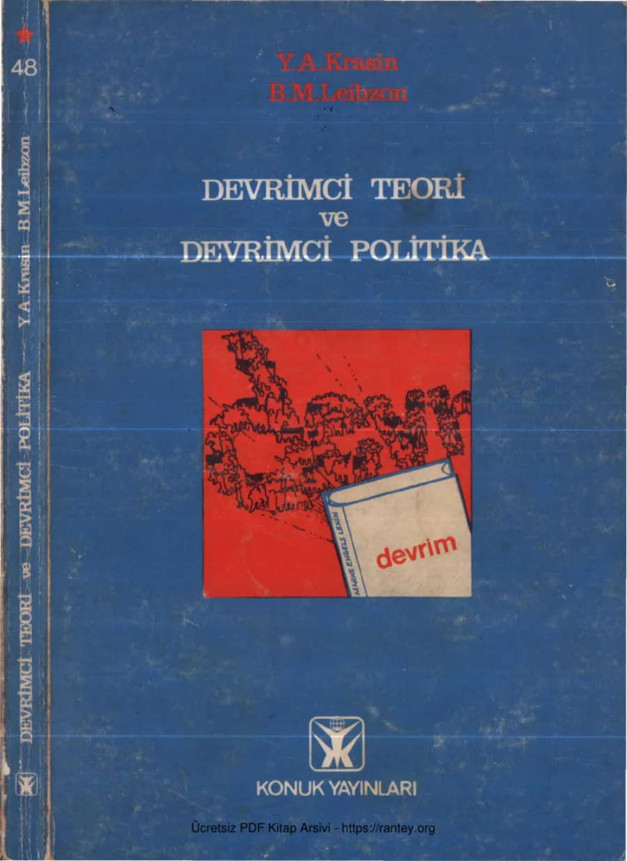 Y A Krasin B M Leibzon Devrimci Teori ve Devrimci Politika kapak görseli